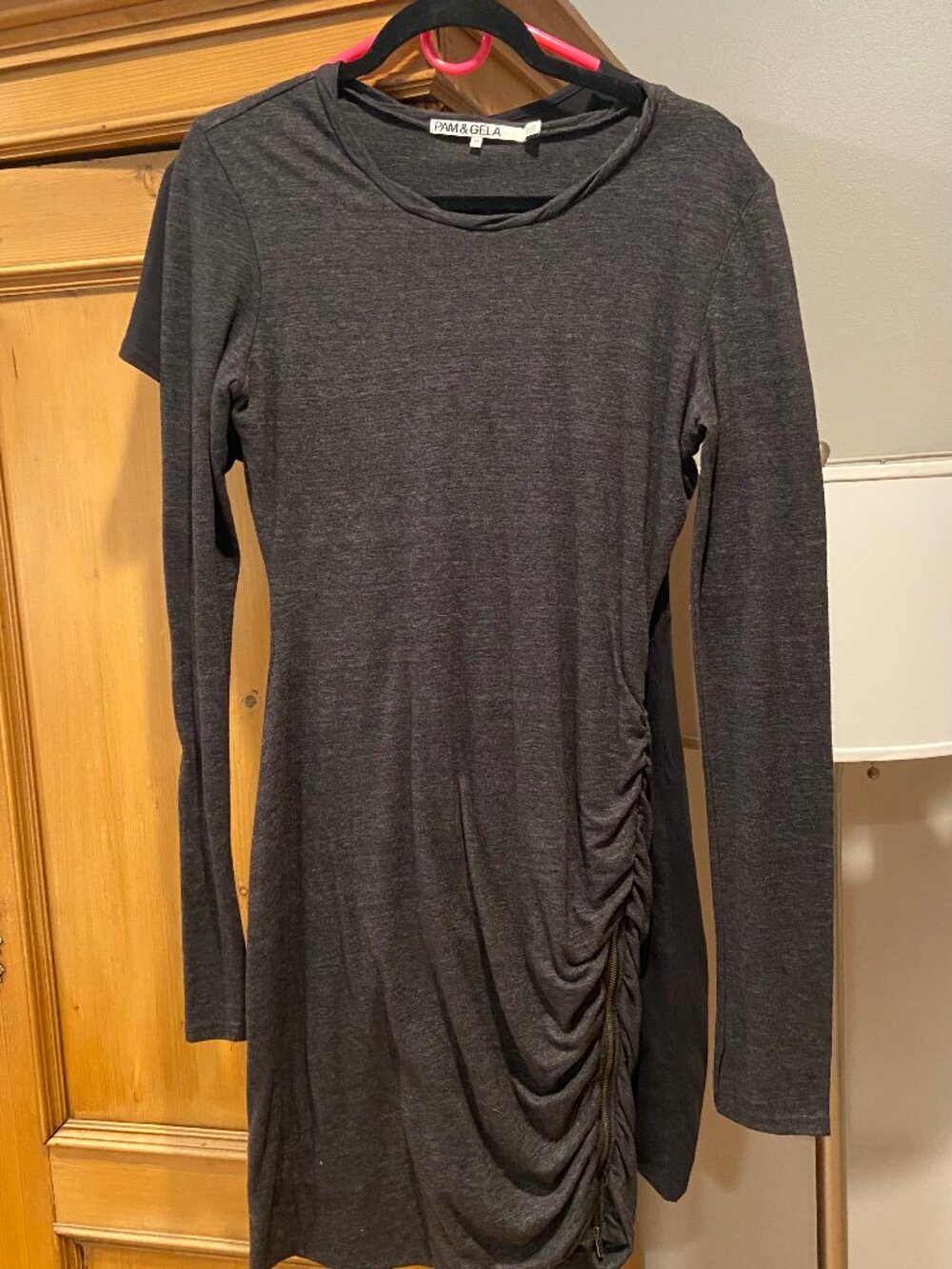 PAM AND GELA (NWOT) FALL/WINTER DRESS (With SIDE ZIP)